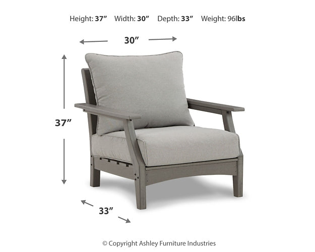 Visola Lounge Chair w/Cushion (2/CN) Signature Design by Ashley®