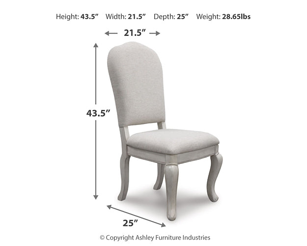 Arlendyne Dining UPH Side Chair (2/CN) Signature Design by Ashley®