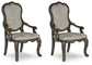 Maylee Dining UPH Arm Chair (2/CN) Signature Design by Ashley®