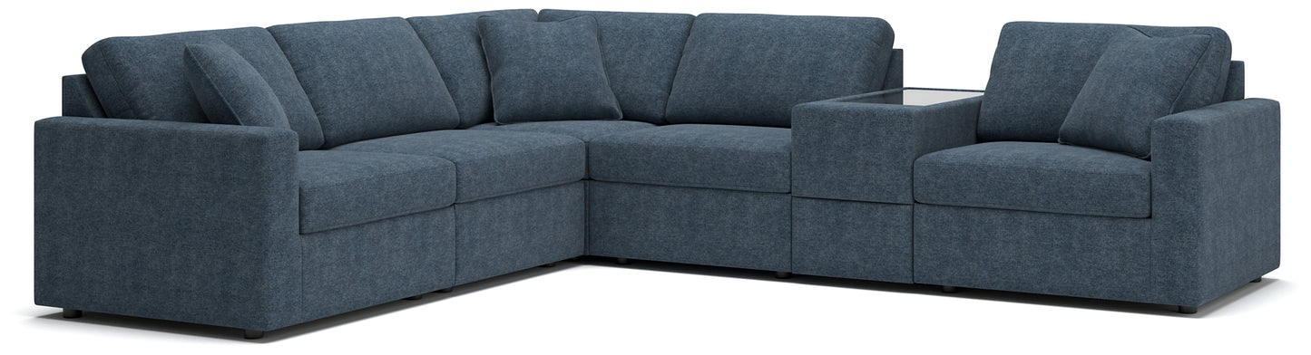 Modmax 6-Piece Sectional with Storage Console Signature Design by Ashley®