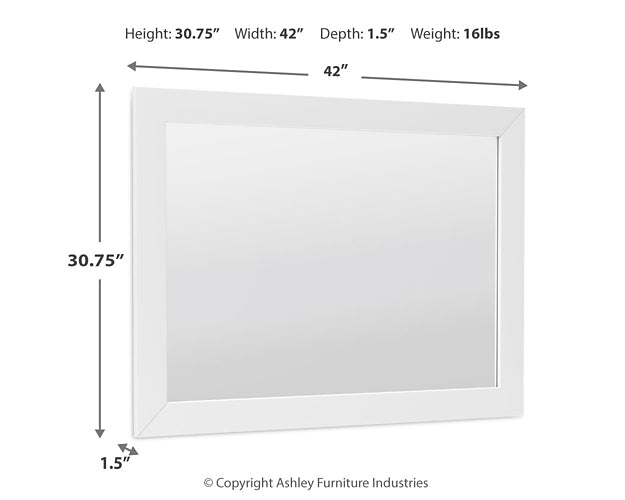 Mollviney Bedroom Mirror Signature Design by Ashley®