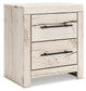 Lawroy Two Drawer Night Stand Benchcraft®