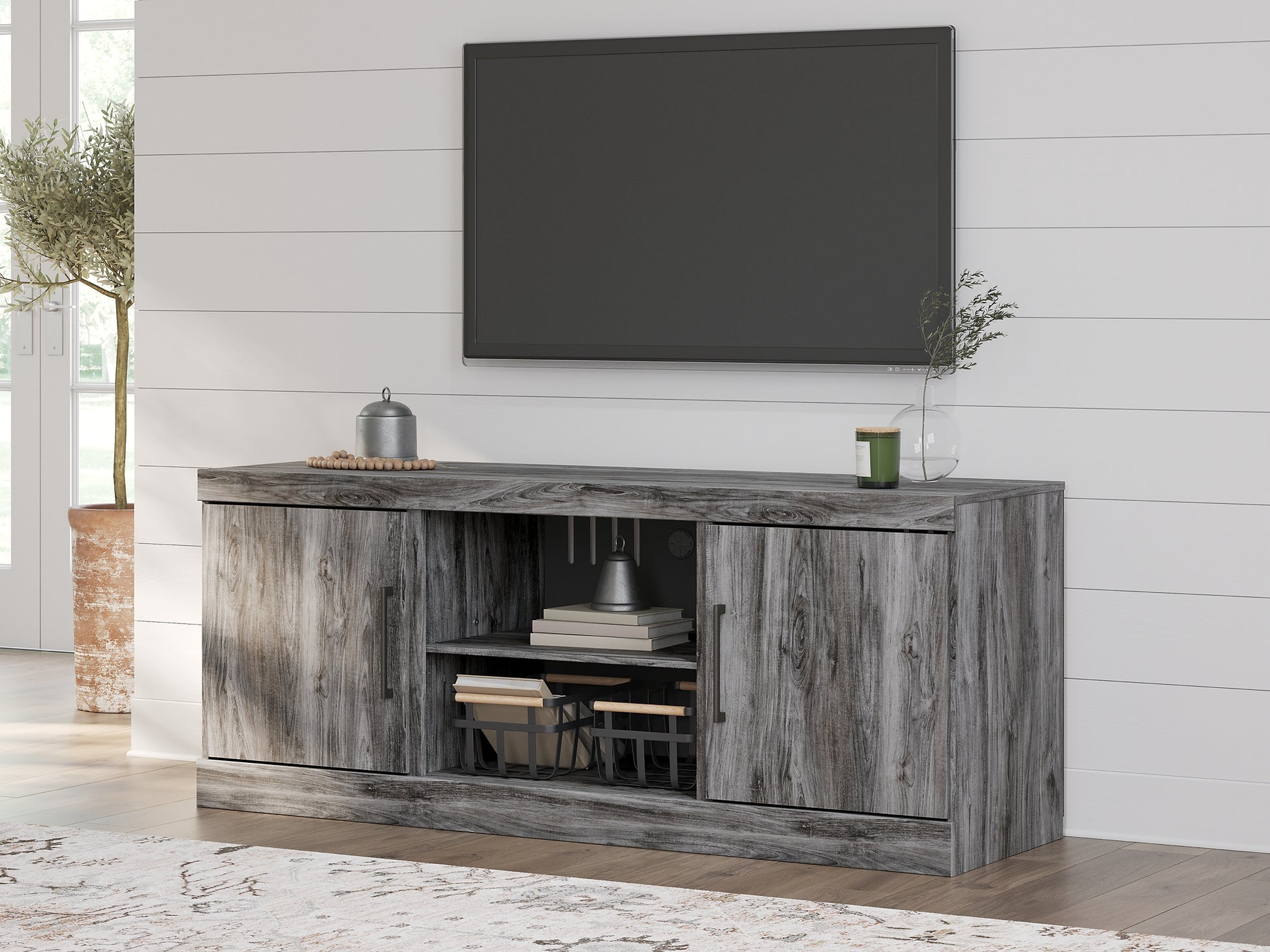 Baystorm LG TV Stand w/Fireplace Option Signature Design by Ashley®