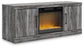 Baystorm 64" TV Stand with Electric Fireplace Signature Design by Ashley®