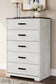 Shawburn Five Drawer Chest Signature Design by Ashley®