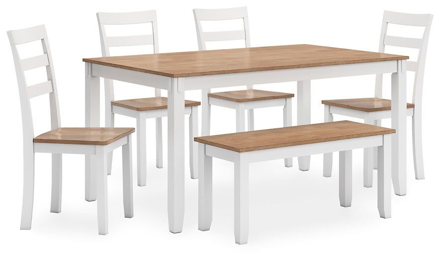 Gesthaven Dining Room Table Set (6/CN) Signature Design by Ashley®