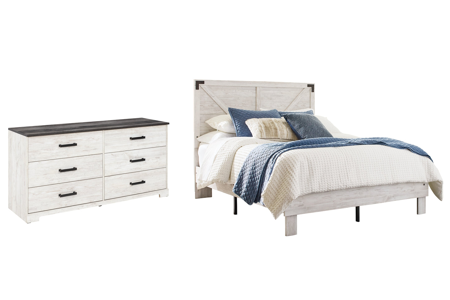 Shawburn Full Platform Bed with Dresser Signature Design by Ashley®