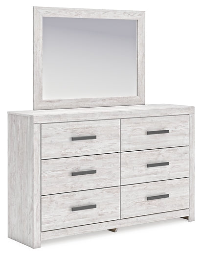 Cayboni Full Panel Bed with Mirrored Dresser and Nightstand Signature Design by Ashley®