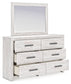 Cayboni Full Panel Bed with Mirrored Dresser and Nightstand Signature Design by Ashley®