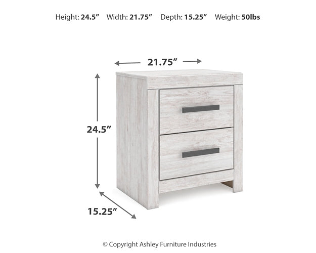 Cayboni Full Panel Bed with Mirrored Dresser and Nightstand Signature Design by Ashley®