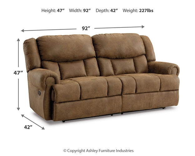 Boothbay 2 Seat Reclining Sofa Signature Design by Ashley®