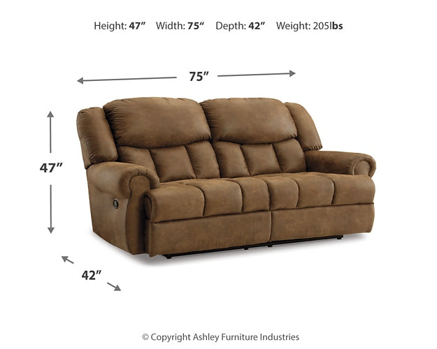 Boothbay Reclining Loveseat Signature Design by Ashley®