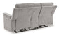 Barnsana DBL REC PWR Loveseat w/Console Signature Design by Ashley®