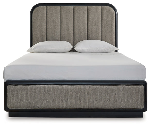 Rowanbeck  Upholstered Panel Bed Signature Design by Ashley®