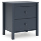 Simmenfort Two Drawer Night Stand Signature Design by Ashley®