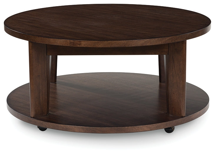 Korestone 2 Round Cocktail Table Signature Design by Ashley®