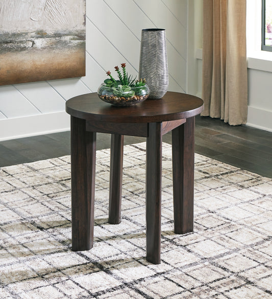 Korestone 2 Round End Table Signature Design by Ashley®