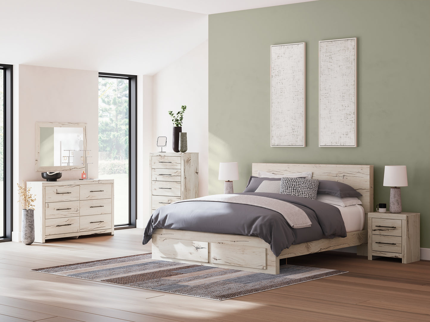 Lawroy  Panel Storage Bed Signature Design by Ashley®