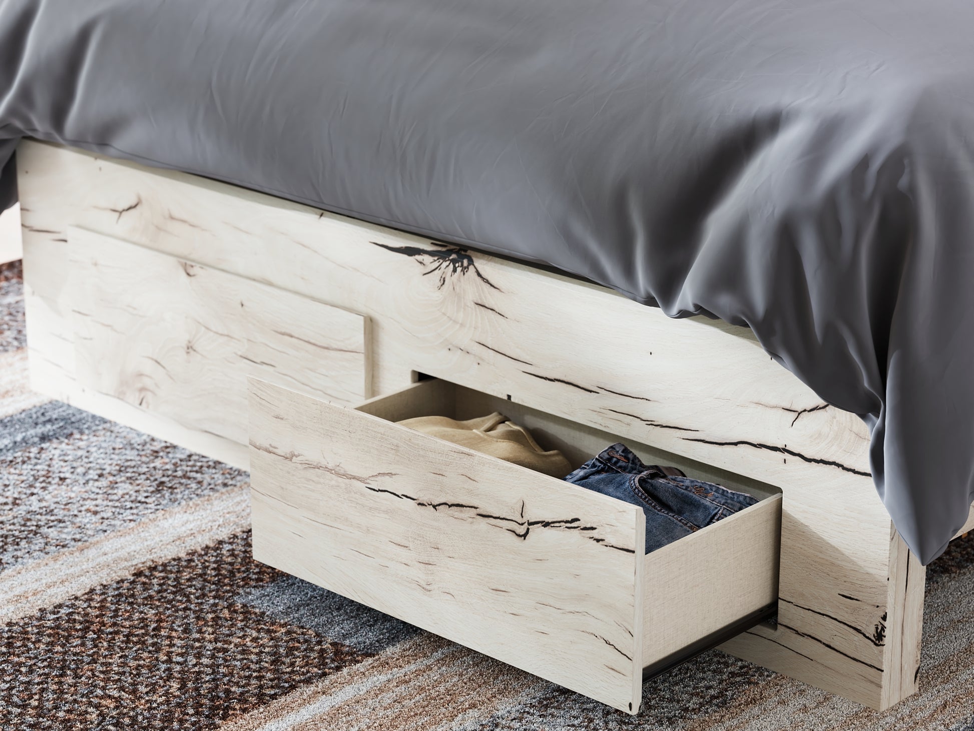 Lawroy  Panel Storage Bed Signature Design by Ashley®