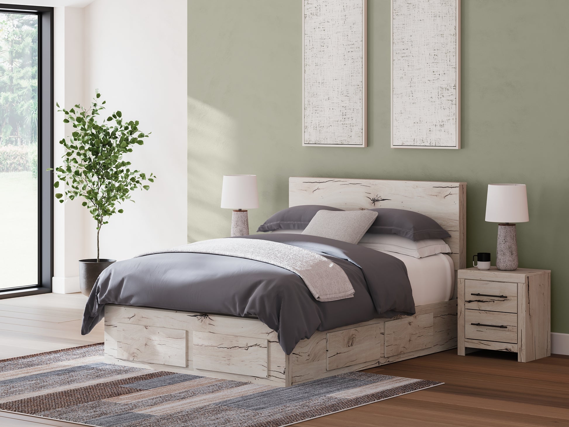 Lawroy  Panel Storage Bed Signature Design by Ashley®