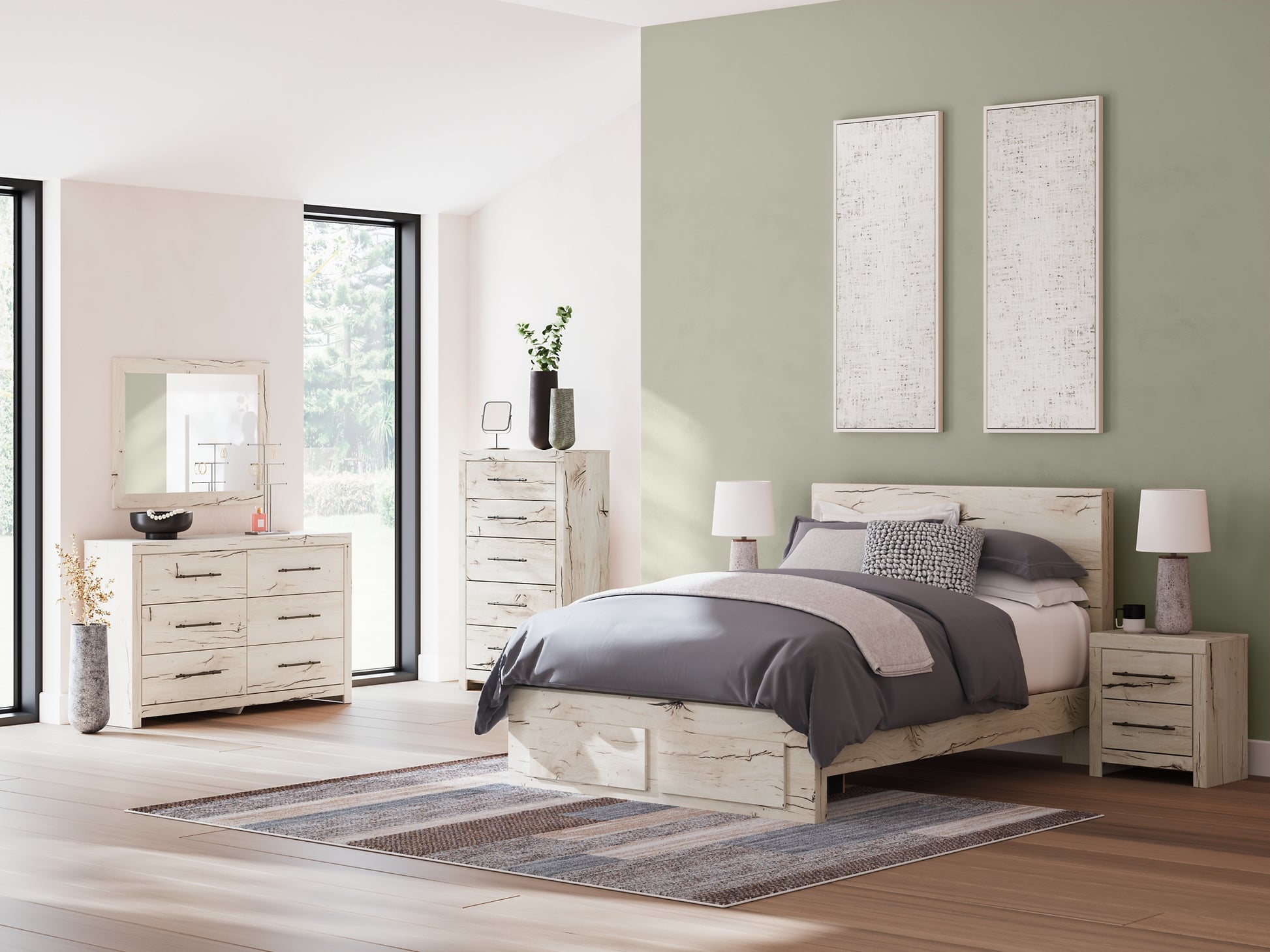 Lawroy  Panel Storage Bed Signature Design by Ashley®