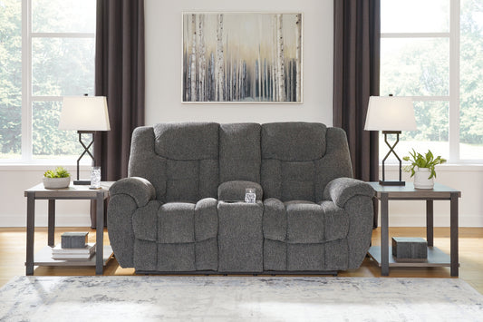 Foreside DBL Rec Loveseat w/Console Signature Design by Ashley®