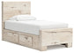 Lawroy  Panel Bed With Storage Signature Design by Ashley®