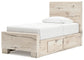 Lawroy Twin Panel Bed with Storage Signature Design by Ashley®