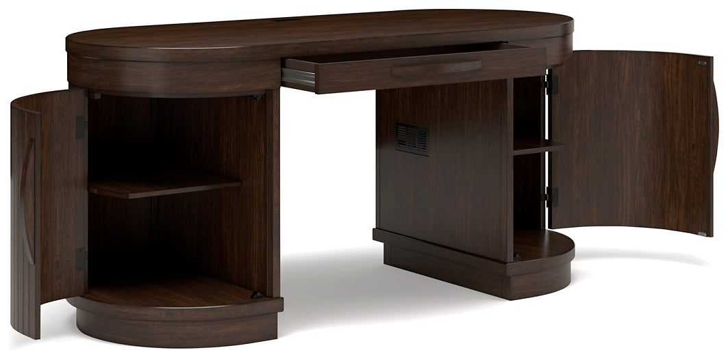 Korestone Home Office Desk with Chair Signature Design by Ashley®