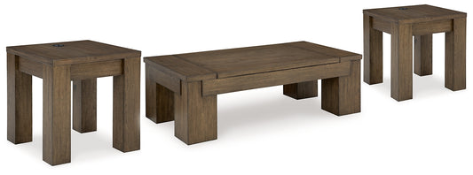 Rosswain Coffee Table with 2 End Tables Signature Design by Ashley®