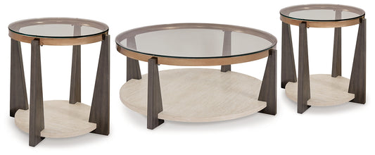 Frazwa Coffee Table with 2 End Tables Signature Design by Ashley®