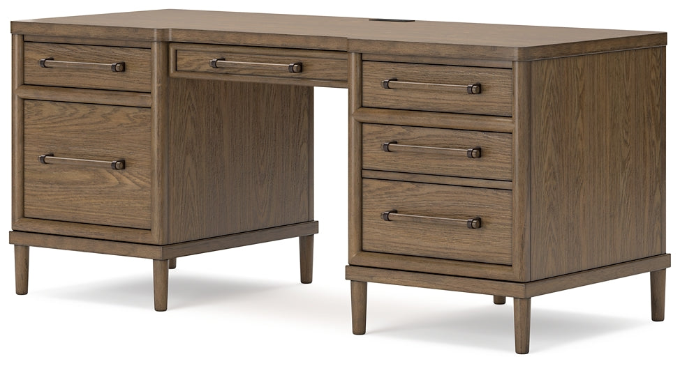 Roanhowe Home Office Desk and Storage Signature Design by Ashley®