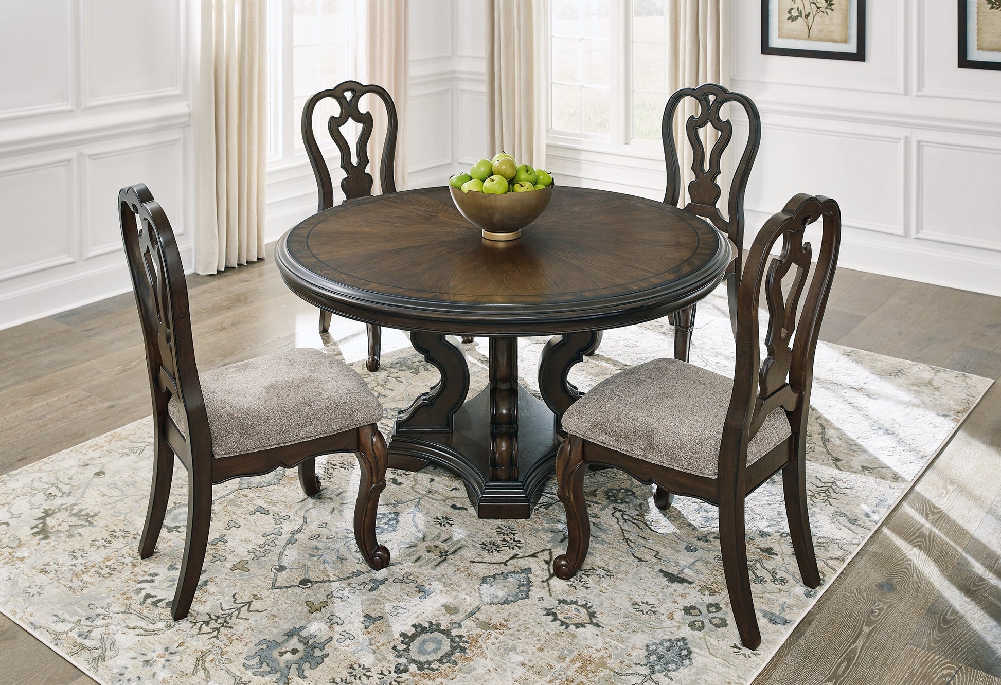 Maylee Dining Table and 4 Chairs Signature Design by Ashley®