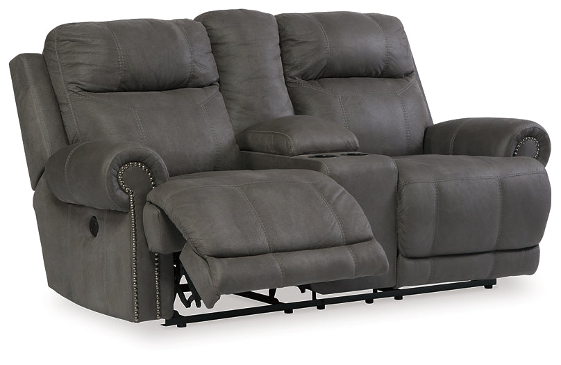 Austere DBL Rec Loveseat w/Console Signature Design by Ashley®