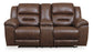 Stoneland DBL Rec Loveseat w/Console Signature Design by Ashley®