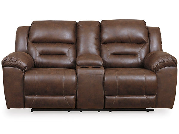 Stoneland DBL REC PWR Loveseat w/Console Signature Design by Ashley®