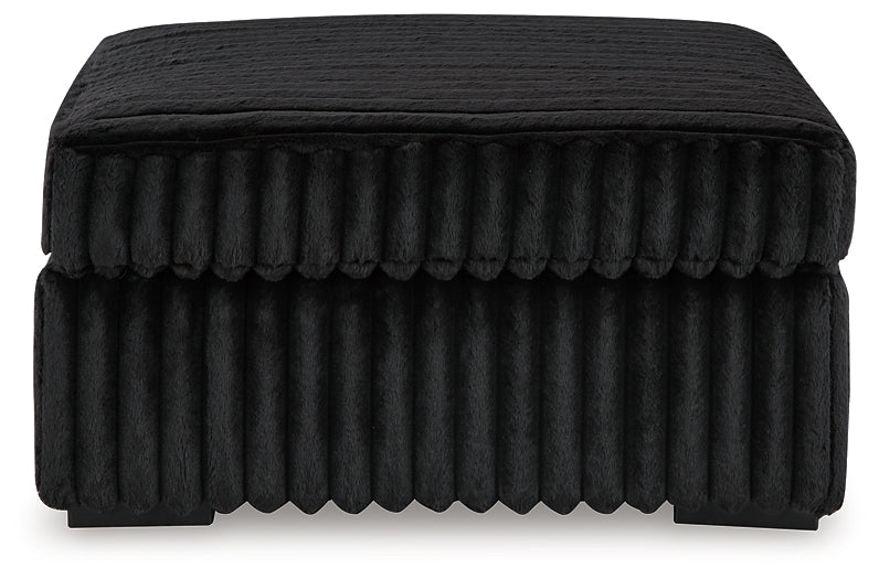 Midnight-Madness Oversized Accent Ottoman Signature Design by Ashley®