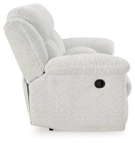 Frohn DBL Rec Loveseat w/Console Signature Design by Ashley®