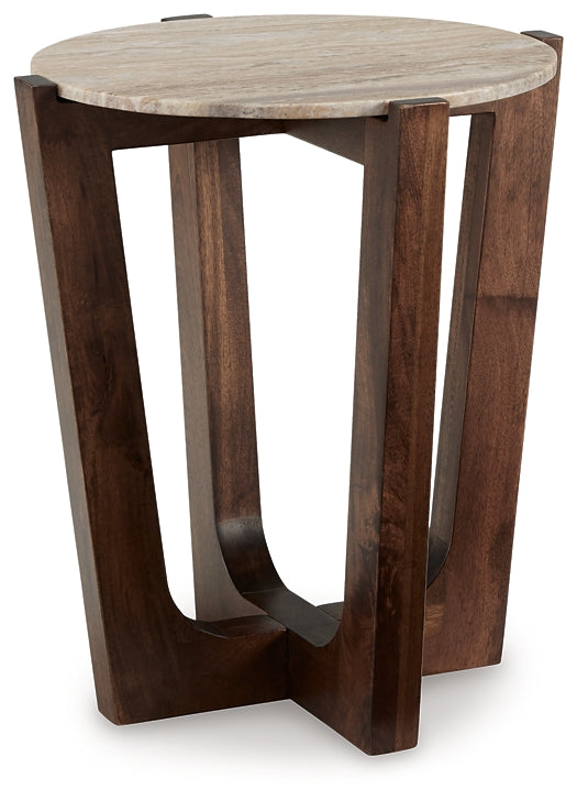 Tanidore Round End Table Signature Design by Ashley®