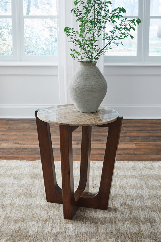 Tanidore Round End Table Signature Design by Ashley®