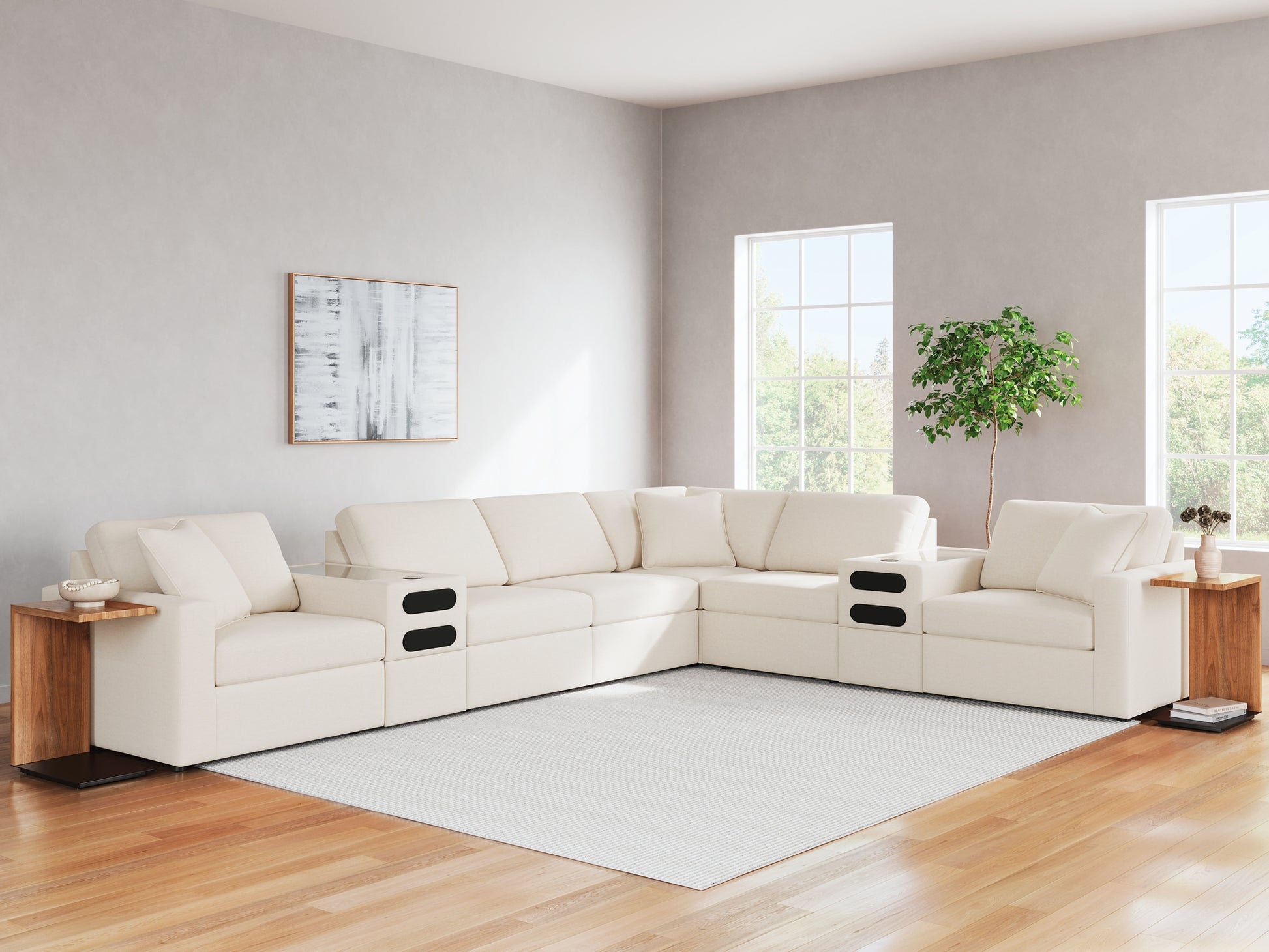 Modmax 8-Piece Sectional with Audio Consoles Signature Design by Ashley®