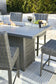 Palazzo Outdoor Bar Table and 6 Barstools Signature Design by Ashley®