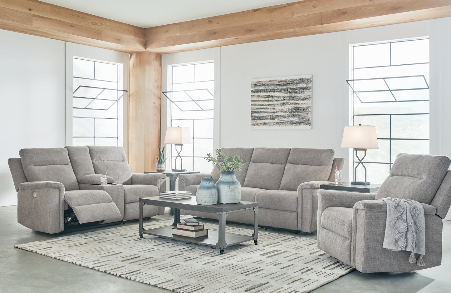 Barnsana Sofa, Loveseat and Recliner Signature Design by Ashley®