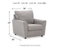 Stairatt Chair and Ottoman Signature Design by Ashley®