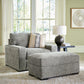 Dunmor Chair and Ottoman Signature Design by Ashley®