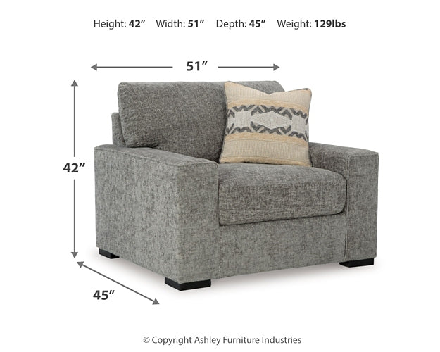 Dunmor Chair and Ottoman Signature Design by Ashley®