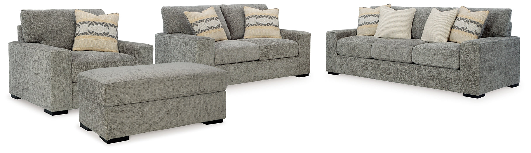 Dunmor Sofa, Loveseat, Chair and Ottoman Signature Design by Ashley®