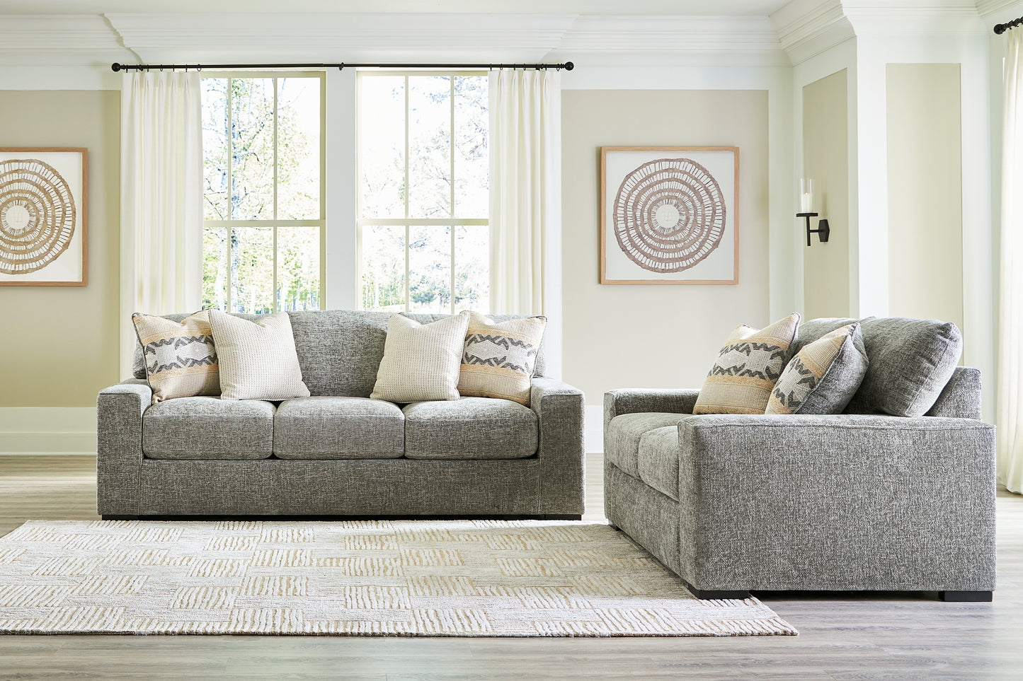 Dunmor Sofa, Loveseat, Chair and Ottoman Signature Design by Ashley®