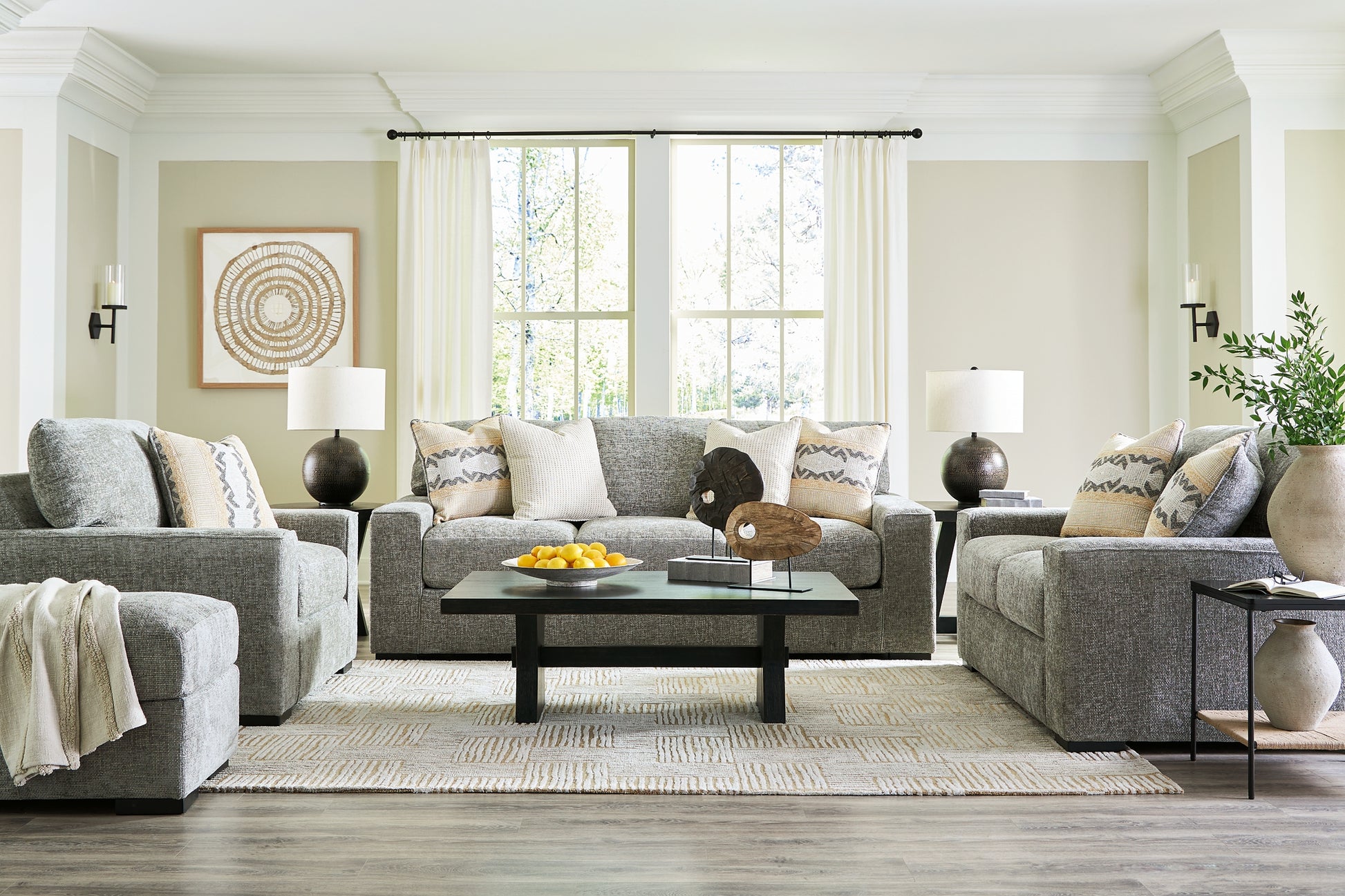 Dunmor Sofa, Loveseat, Chair and Ottoman Signature Design by Ashley®