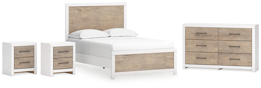 Charbitt Full Panel Bed with Dresser and 2 Nightstands Signature Design by Ashley®